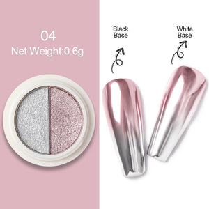 1Box Nail Mirror Glitter Powder Metallic Colorful Dust Metal Effect Nail Glitter Gold Nail Art UV Gel Polish Chrome Flakes Dust