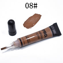 Load image into Gallery viewer, 12 color hose concealer concealer nourishing makeup foundation liquid covering black rim of the eye pock scar backing cream
