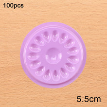 Load image into Gallery viewer, Wholesale Glue Gasket Eyelash glue holder Adhesive Pallet Eyelash Extension glue pads stand on eyelash plastic makeup tools