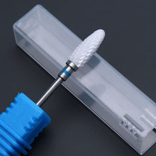 Load image into Gallery viewer, Ceramic Milling Cutter Manicure Nail Drill Bits Electric Nail Files Pink Blue Grinding Bits Mills Cutter Burr Accessories
