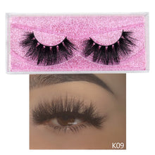 Load image into Gallery viewer, Visofree Mink Lashes 3D Mink Eyelashes 100% Cruelty free Lashes Handmade Reusable Natural Eyelashes Popular False Lashes Makeup