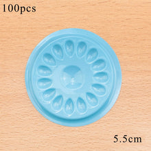 Load image into Gallery viewer, Wholesale Glue Gasket Eyelash glue holder Adhesive Pallet Eyelash Extension glue pads stand on eyelash plastic makeup tools