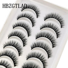 Load image into Gallery viewer, NEW 10 Pairs Natural False Eyelashes Fake Lashes Long Makeup 3d Mink Lashes Extension Eyelash Mink Eyelashes for Beauty 54