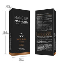 Load image into Gallery viewer, Face Foundation Cream Waterproof Long-lasting Concealer Liquid Professional Makeup Matte Base Make Up Cosmetics Maquiagem