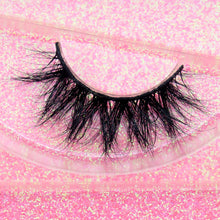 Load image into Gallery viewer, 3D Real Mink False Eyelash Strip Mink Lashes Thick Fake False Eyelashes Makeup Beauty Handmade 100% Glitter Packing D101