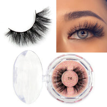 Load image into Gallery viewer, LEHUAMAO Makeup Eyelashes 3D Mink Lashes Thick HandMade Fluffy Lashes Cruelty Free Volume Wispy Soft Lash Reusable False Eyelash
