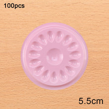 Load image into Gallery viewer, Wholesale Glue Gasket Eyelash glue holder Adhesive Pallet Eyelash Extension glue pads stand on eyelash plastic makeup tools