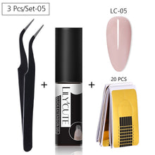 Load image into Gallery viewer, LILYCUTE 5ml Quick Extension Gel Construct Hard Gel Semi Permanent UV LED UV Gel Nail Art Design Faux Ongles Nails Accesorios