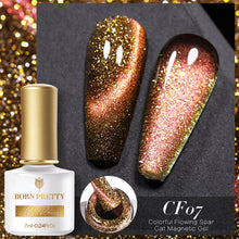 Load image into Gallery viewer, BORN PRETTY 7ml 9D Laser Cat Magnetic Gel Nail Gel Pink Magnetic Gel Soak Off UV LED Nail Varnish UV Gel Need Pink Nude Base