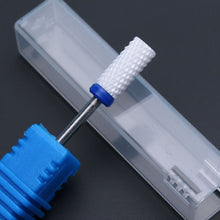 Load image into Gallery viewer, Ceramic Milling Cutter Manicure Nail Drill Bits Electric Nail Files Pink Blue Grinding Bits Mills Cutter Burr Accessories