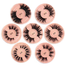 Load image into Gallery viewer, LEHUAMAO Makeup Eyelashes 3D Mink Lashes Thick HandMade Fluffy Lashes Cruelty Free Volume Wispy Soft Lash Reusable False Eyelash