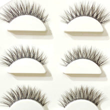 Load image into Gallery viewer, NEW Wholesale Mink Eyelashes 3pair lashes invisible band mink lashes reusable false eyelashes Makeup in Bulk