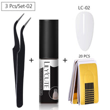 Load image into Gallery viewer, LILYCUTE 5ml Quick Extension Gel Construct Hard Gel Semi Permanent UV LED UV Gel Nail Art Design Faux Ongles Nails Accesorios