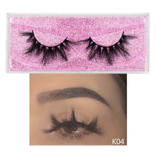 Load image into Gallery viewer, Visofree Mink Lashes 3D Mink Eyelashes 100% Cruelty free Lashes Handmade Reusable Natural Eyelashes Popular False Lashes Makeup