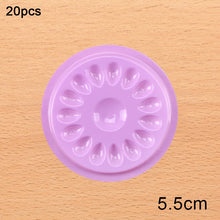 Load image into Gallery viewer, Wholesale Glue Gasket Eyelash glue holder Adhesive Pallet Eyelash Extension glue pads stand on eyelash plastic makeup tools