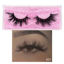 Load image into Gallery viewer, Visofree Mink Lashes 3D Mink Eyelashes 100% Cruelty free Lashes Handmade Reusable Natural Eyelashes Popular False Lashes Makeup