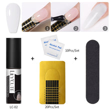 Load image into Gallery viewer, LILYCUTE 5ml Quick Extension Gel Construct Hard Gel Semi Permanent UV LED UV Gel Nail Art Design Faux Ongles Nails Accesorios