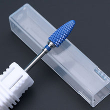 Load image into Gallery viewer, Ceramic Milling Cutter Manicure Nail Drill Bits Electric Nail Files Pink Blue Grinding Bits Mills Cutter Burr Accessories