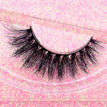 Load image into Gallery viewer, 3D Real Mink False Eyelash Strip Mink Lashes Thick Fake False Eyelashes Makeup Beauty Handmade 100% Glitter Packing D101