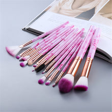 Load image into Gallery viewer, FLD 5/15Pcs Makeup Brushes Tool Set Cosmetic Powder Eye Shadow Foundation Blush Blending Beauty Make Up Brush Maquiagem