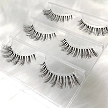 Load image into Gallery viewer, NEW Wholesale Mink Eyelashes 3pair lashes invisible band mink lashes reusable false eyelashes Makeup in Bulk