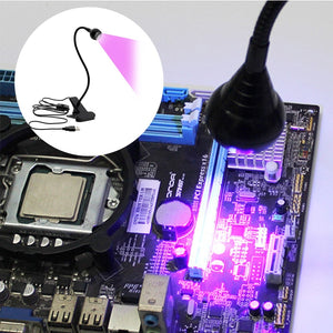 Led Ultraviolet Lights Lampe Uv Led Desk Lamp Mini Uv Gel Curing Light Nail Dryer for Diy Nail Art for Cash Medical Detector