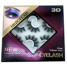 Load image into Gallery viewer, 2022 New 5 pairs natural false eyelashes fake lashes long makeup 3d mink lashes eyelash extension mink eyelashes short eyelashes