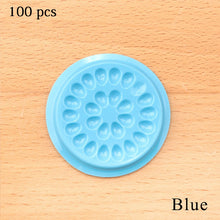 Load image into Gallery viewer, Wholesale Glue Gasket Eyelash glue holder Adhesive Pallet Eyelash Extension glue pads stand on eyelash plastic makeup tools