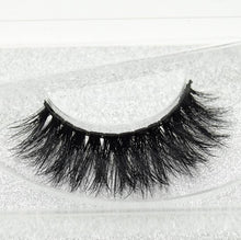 Load image into Gallery viewer, 3D Real Mink False Eyelash Strip Mink Lashes Thick Fake False Eyelashes Makeup Beauty Handmade 100% Glitter Packing D101