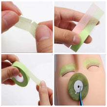 Load image into Gallery viewer, Eyelash Tape 5 Rolls Breathable Non-woven Cloth Adhesive Tape for Hand Eye Stickers Makeup Tools Eye Patches for Extension