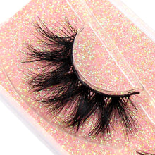 Load image into Gallery viewer, FOXESJI Makeup Eyelashes 3D Mink Lashes Fluffy Soft Wispy Natural Cross Lash Extension Reusable Fake Lashes Mink False Eyelashes