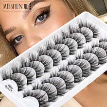 Load image into Gallery viewer, MEISHENJIE 3/5/10 Pair 3D Mink Lashes Natural Eyelash Dramatic False Eyelashes Faux Cils Makeup Fake Eyelash Extension maquiagem