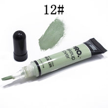 Load image into Gallery viewer, 12 color hose concealer concealer nourishing makeup foundation liquid covering black rim of the eye pock scar backing cream