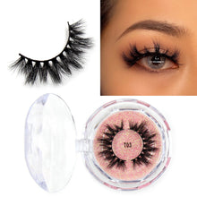 Load image into Gallery viewer, LEHUAMAO Makeup Eyelashes 3D Mink Lashes Thick HandMade Fluffy Lashes Cruelty Free Volume Wispy Soft Lash Reusable False Eyelash