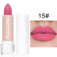 Load image into Gallery viewer, Sexy 15 Colors Velvet Matte Lipsticks Waterproof Long Lasting Sexy Red Lip Stick Non-Stick Cup Makeup Lip Tint Beauty Cosmetic