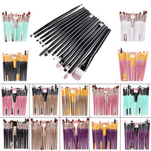 Load image into Gallery viewer, FJER 6PCS-15PCs Makeup Brush Set Cosmetict Makeup For Face Make Up Tools Women Beauty Professional Foundation Blush Eyeshadow