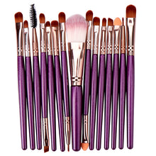 Load image into Gallery viewer, FJER 6PCS-15PCs Makeup Brush Set Cosmetict Makeup For Face Make Up Tools Women Beauty Professional Foundation Blush Eyeshadow