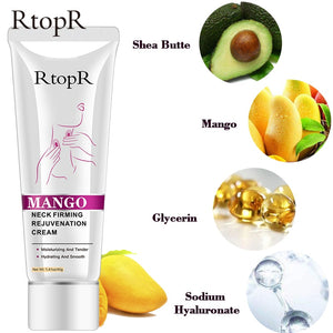 RtopR Neck Firming Wrinkle Remover Cream Rejuvenation Firming Skin Whitening Moisturizing Shape Beauty Neck Skin Care Products