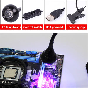Led Ultraviolet Lights Lampe Uv Led Desk Lamp Mini Uv Gel Curing Light Nail Dryer for Diy Nail Art for Cash Medical Detector
