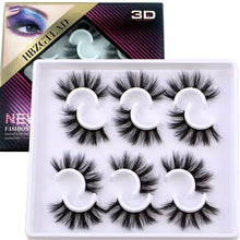 Load image into Gallery viewer, 2022 New 5 pairs natural false eyelashes fake lashes long makeup 3d mink lashes eyelash extension mink eyelashes short eyelashes