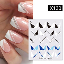 Load image into Gallery viewer, Harunouta 1 Sheet Nail Water Decals Transfer Lavender Spring Flower Leaves Nail Art Stickers Nail Art Manicure DIY