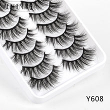 Load image into Gallery viewer, MEISHENJIE 3/5/10 Pair 3D Mink Lashes Natural Eyelash Dramatic False Eyelashes Faux Cils Makeup Fake Eyelash Extension maquiagem