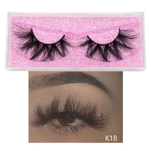 Load image into Gallery viewer, Visofree Mink Lashes 3D Mink Eyelashes 100% Cruelty free Lashes Handmade Reusable Natural Eyelashes Popular False Lashes Makeup