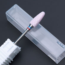 Load image into Gallery viewer, Ceramic Milling Cutter Manicure Nail Drill Bits Electric Nail Files Pink Blue Grinding Bits Mills Cutter Burr Accessories