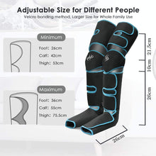 Load image into Gallery viewer, 360° Foot air pressure leg massager promotes blood circulation, body massager, muscle relaxation, lymphatic drainage device 2022