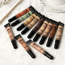 Load image into Gallery viewer, 12 color hose concealer concealer nourishing makeup foundation liquid covering black rim of the eye pock scar backing cream