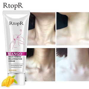 RtopR Neck Firming Wrinkle Remover Cream Rejuvenation Firming Skin Whitening Moisturizing Shape Beauty Neck Skin Care Products