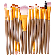 Load image into Gallery viewer, FJER 6PCS-15PCs Makeup Brush Set Cosmetict Makeup For Face Make Up Tools Women Beauty Professional Foundation Blush Eyeshadow