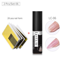 Load image into Gallery viewer, LILYCUTE 5ml Quick Extension Gel Construct Hard Gel Semi Permanent UV LED UV Gel Nail Art Design Faux Ongles Nails Accesorios