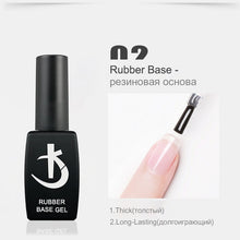 Load image into Gallery viewer, KODI Thick Rubber Base for Gel Varnish 12ml Semi-permanent Nail Base Coat Gel Nail Polish Manicure UV Varnish Hybrid Nail Primer